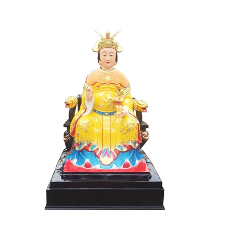 厂家定制后土娘娘神像后土夫人神像高清图片