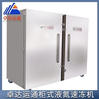 包浆豆腐液氮速冻柜厂家