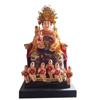 九子奶奶是谁 九子奶奶石雕 铜雕神像价格