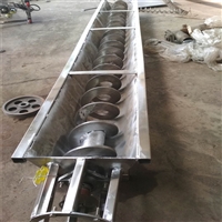 除渣用无轴绞龙 U型螺旋输送机LJ1 餐厨垃圾输送机