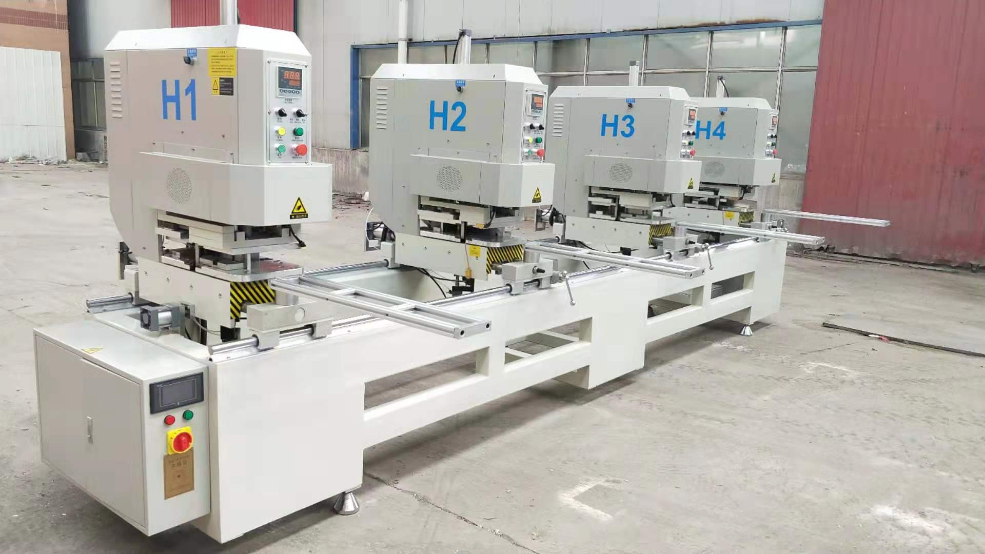 塑钢门窗双面无缝焊接机