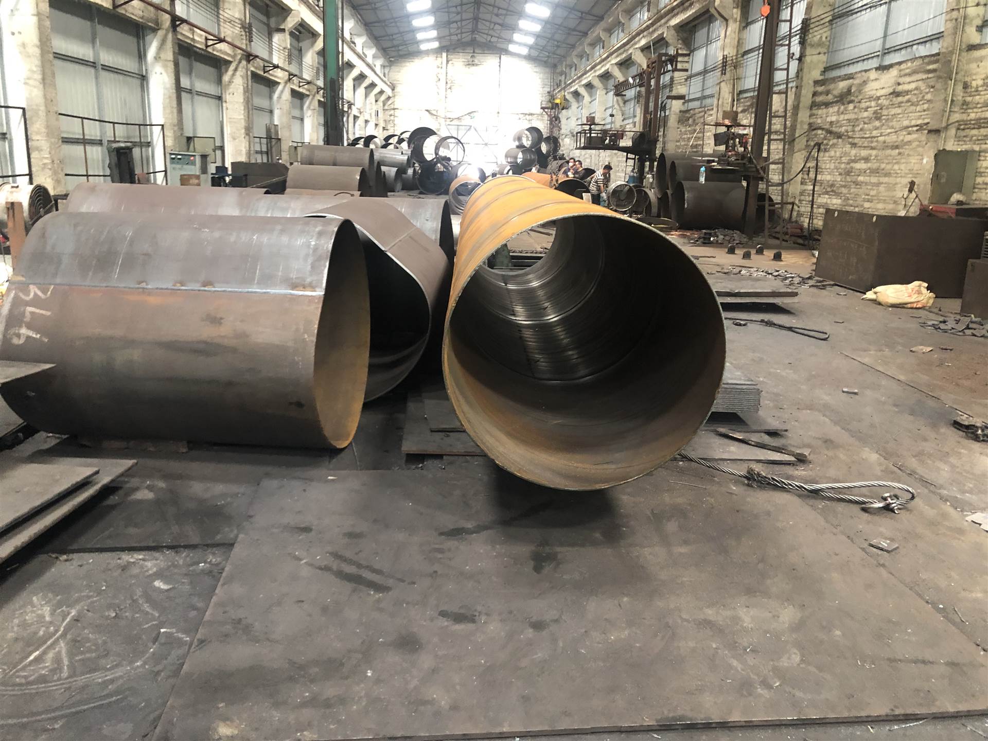 清远钢护筒批发 防腐钢护筒 顶管护筒