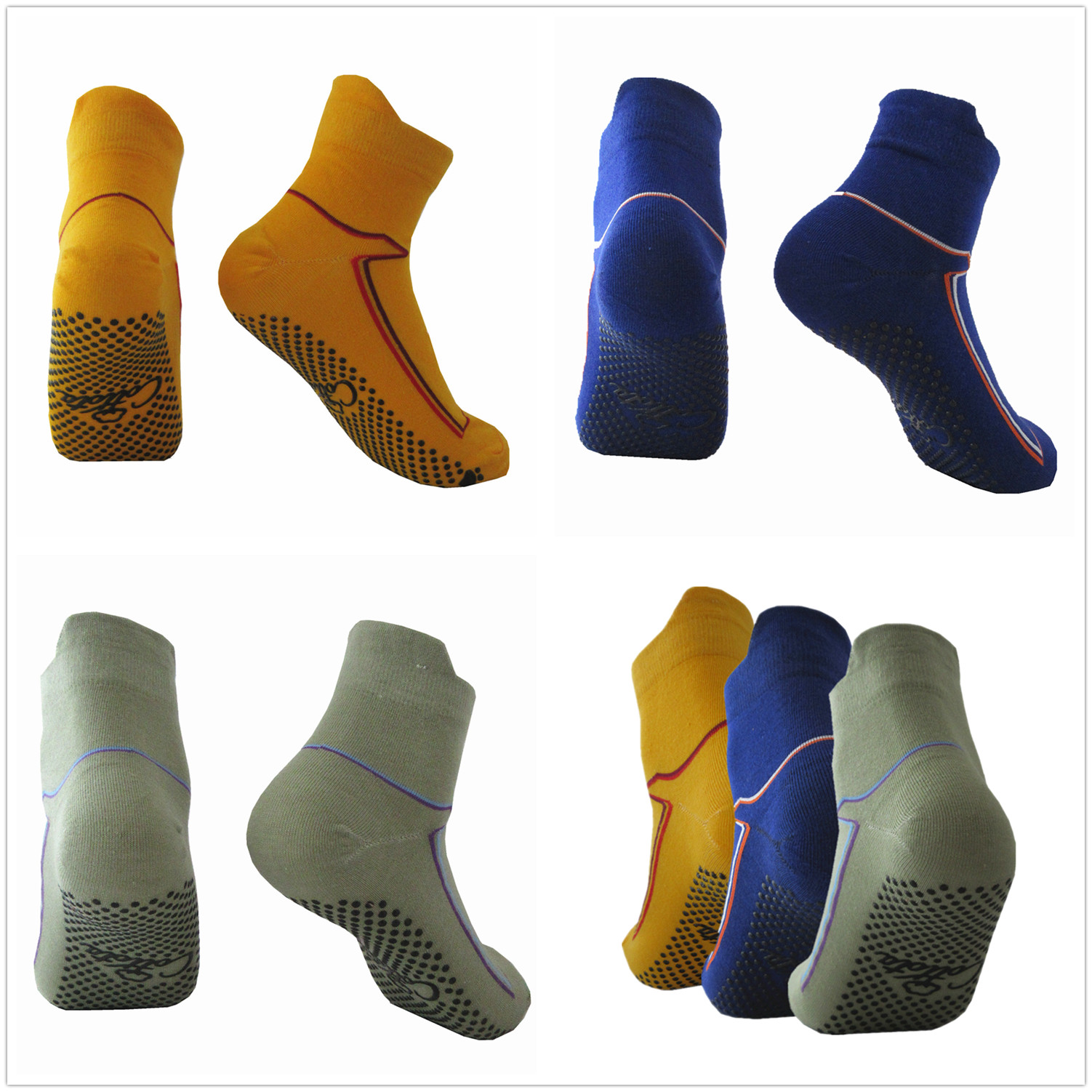 厂家贴牌加工防滑袜子 男女款短筒脸谱瑜伽袜 外贸产品居家用品