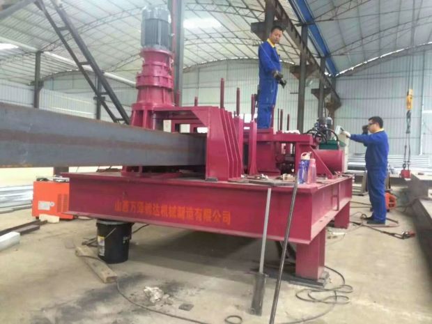 隧道支护专用U型钢折弯机 隧道型钢顶弯机 拱架支护型钢弯曲机