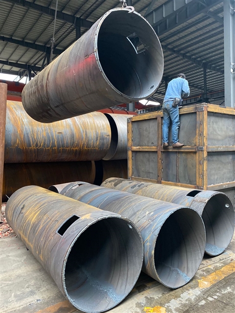 河源钢护筒批发 防腐钢护筒桥梁打桩用钢护筒