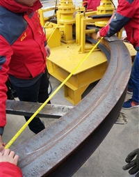 快速冷成型弯拱机 矿用巷道支护施工专用型钢弯拱机