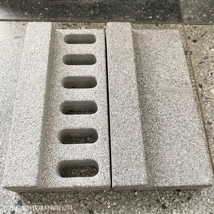 pc仿石水沟盖板芝麻黑l型水沟盖板仿石pc砖批发广州悦威厂家销售