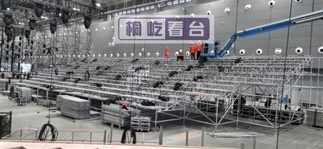 雪佛兰品牌发布会临时看台销售