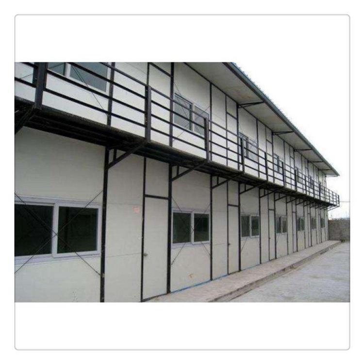 南宁隆安小区集装箱活动房 星慧明灰色彩钢活动房 住人集装箱房