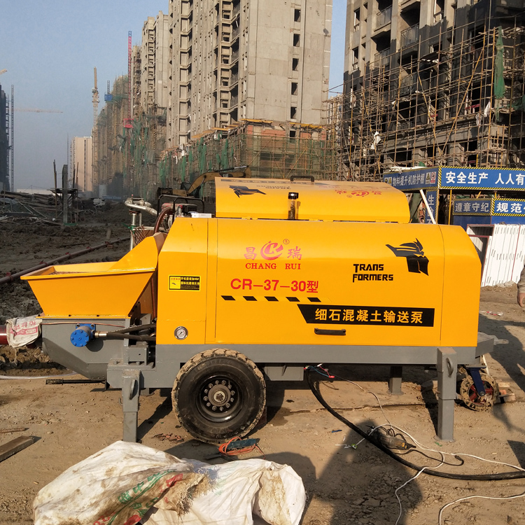 出售双缸柱塞混凝土泵 双缸液压细石混凝土浇筑泵 昌瑞