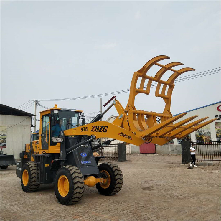 50装载机安装抓子936加高臂抓车多用途抓木机铲车