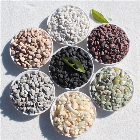 本格现货供应洗米石46mm洗米石地坪石子