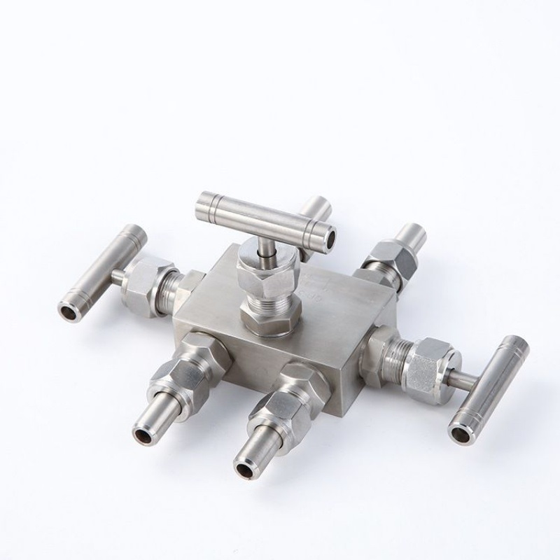 qff364p不锈钢差压变送器用三阀组yzf521外螺纹焊接式平衡阀