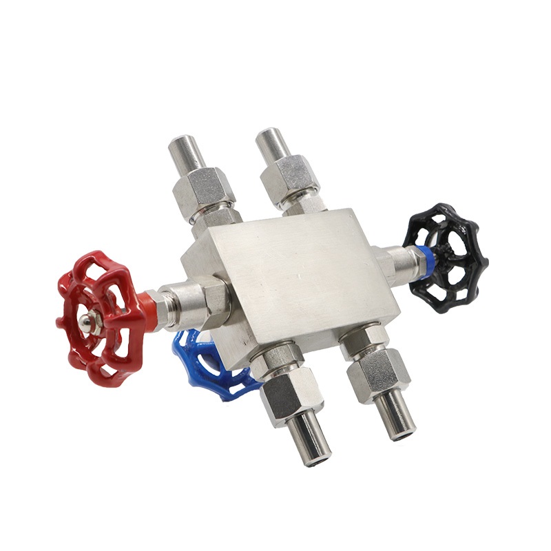 qff364p不锈钢差压变送器用三阀组yzf521外螺纹焊接式平衡阀