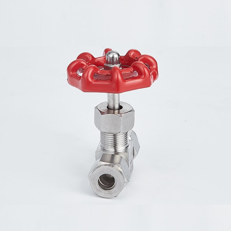 304不锈钢双卡套式针型阀 qj-1-16p流量调节阀 迷你高压截止阀