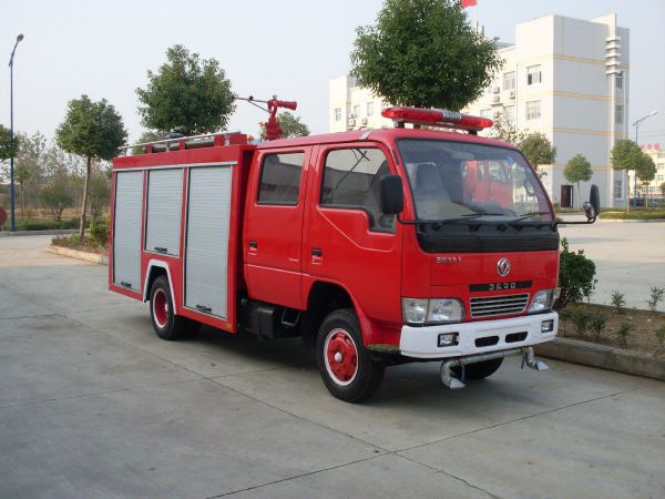 国六解放j6消防车水罐消防车结构图解