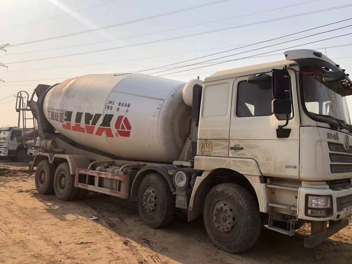 个人转让二手商混大20方搅拌车潍柴发动机盛阳