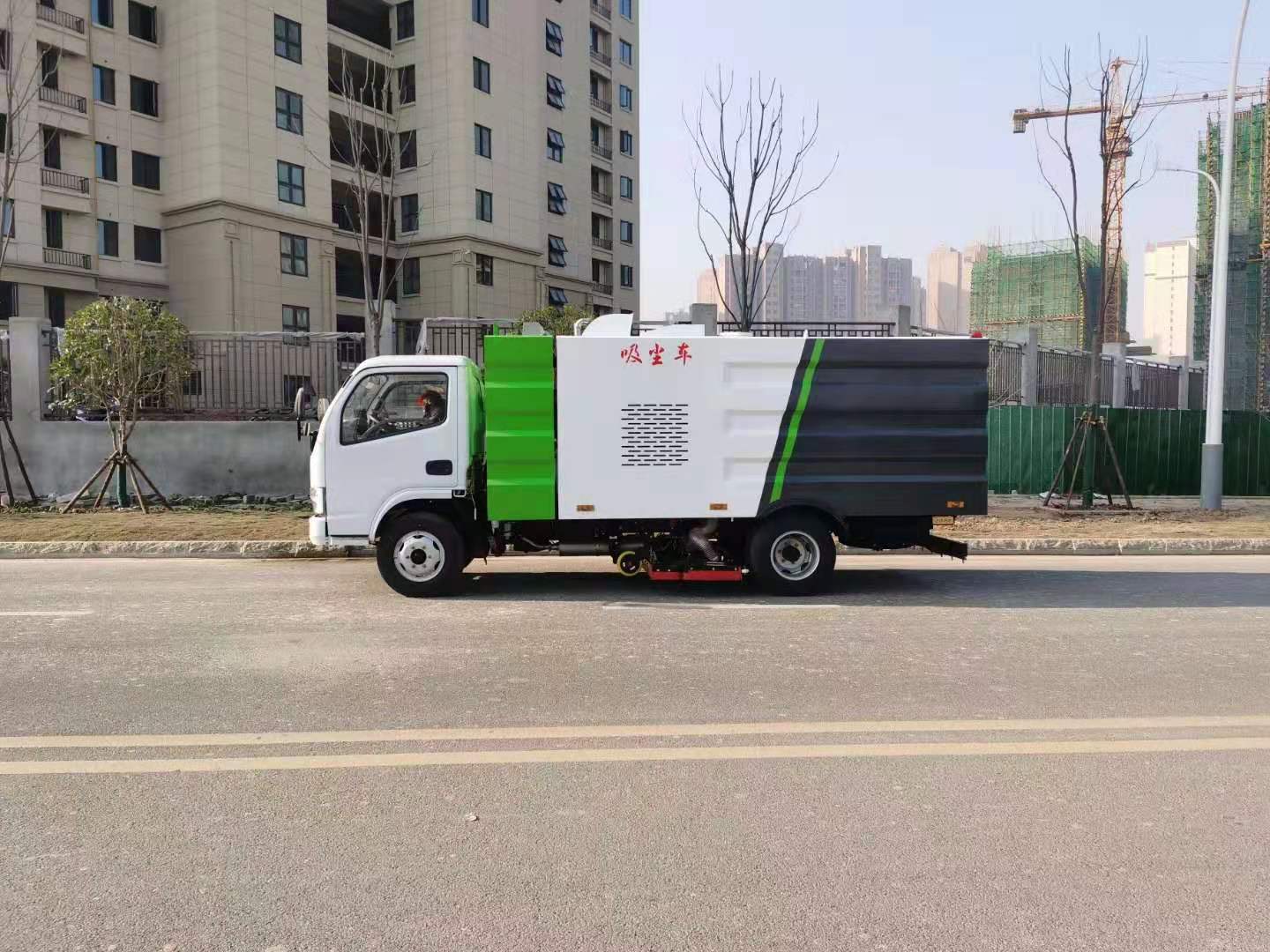 道路廠區吸塵車乾式清掃吸塵車