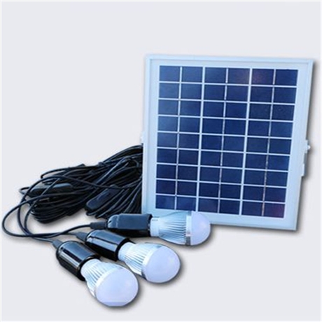 小型便携式家用太阳能发电照明系统野营灯夜市灯户内户外照