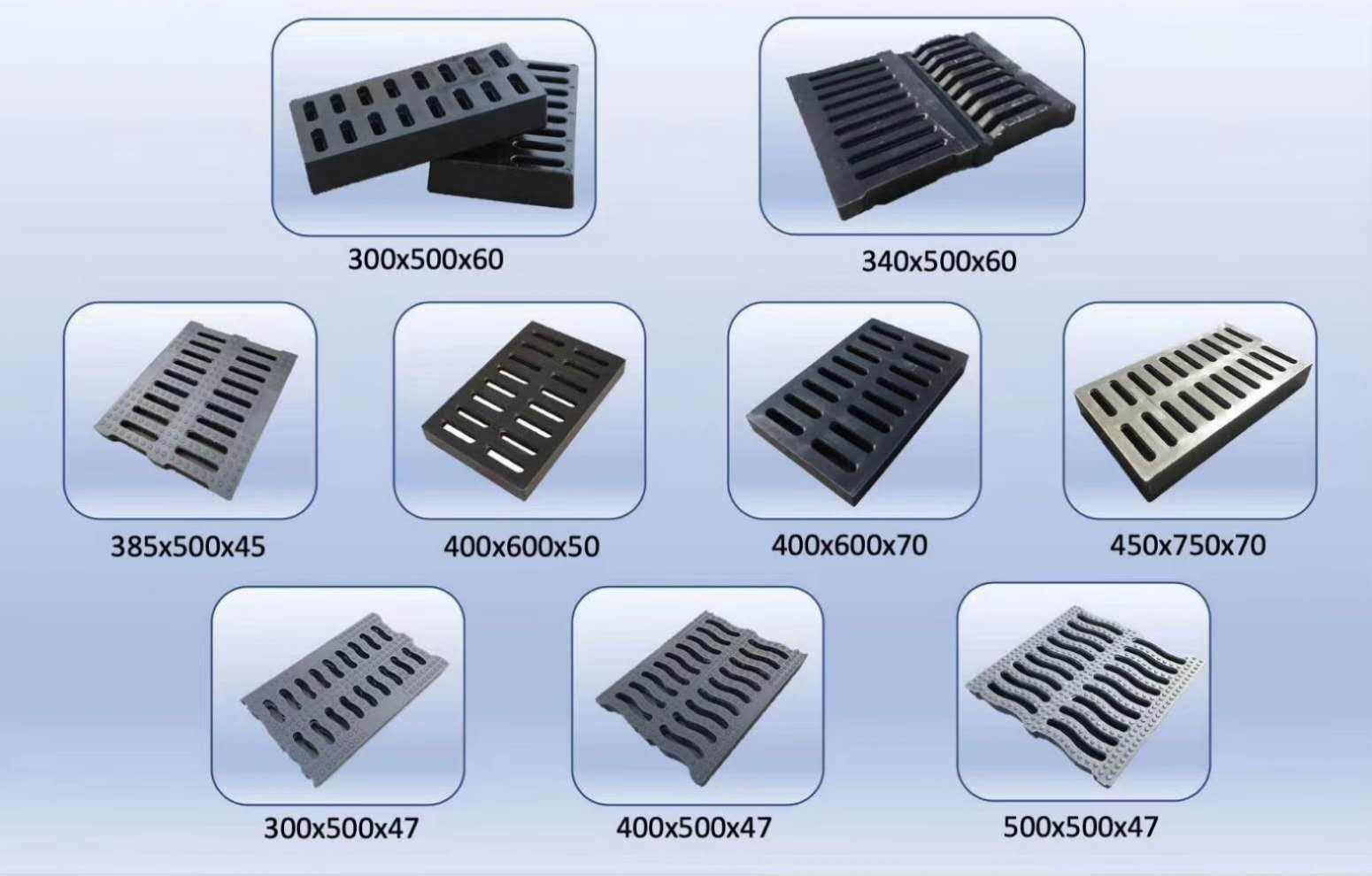 复合树脂盖板排水沟盖板雨水沟篦子