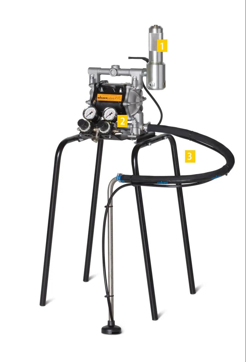 瓦格纳尔隔膜泵  德国原装zip52隔膜泵   低压隔膜泵