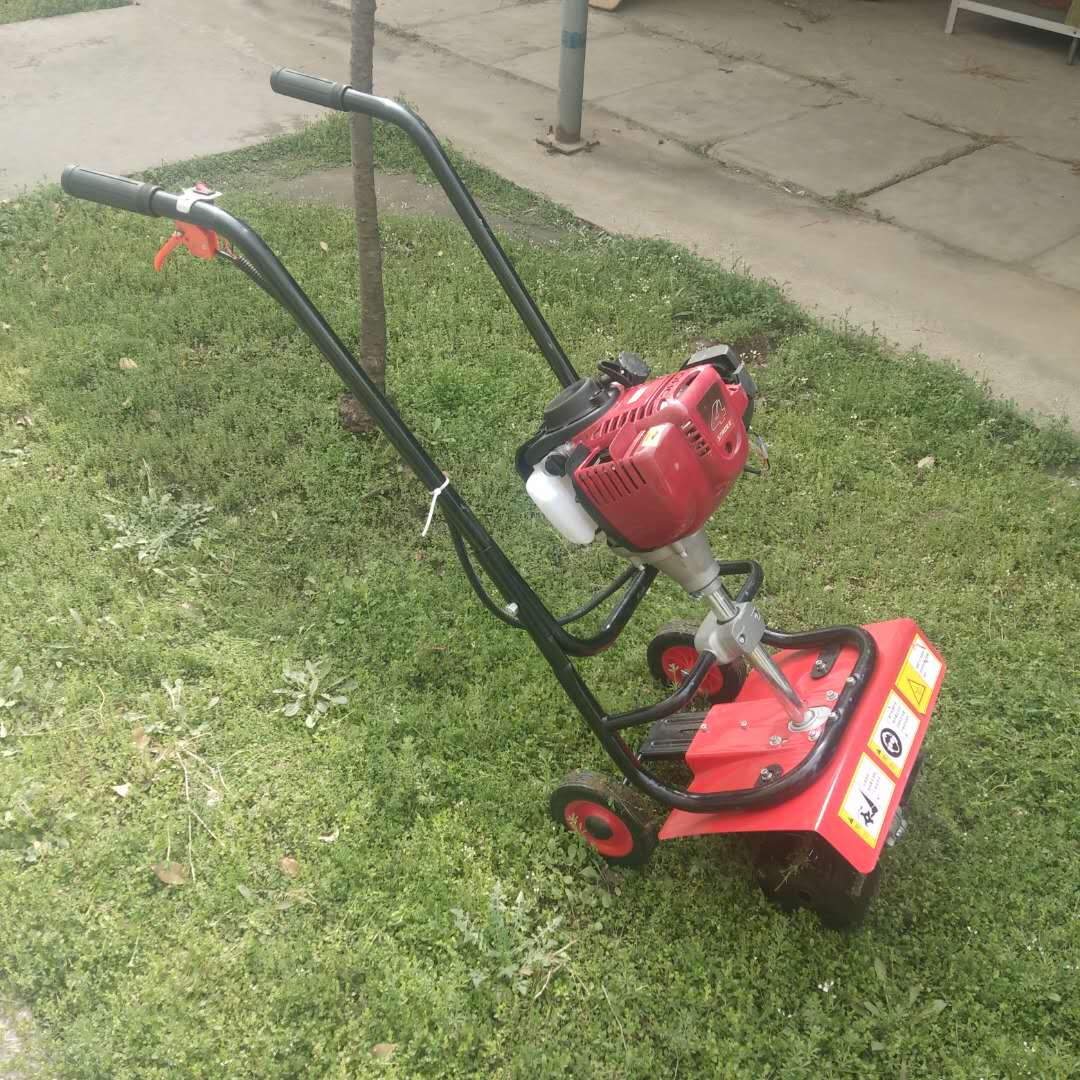 揹負式割草機 荒地果園用鬆土鋤草機 汽油四衝程割灌機