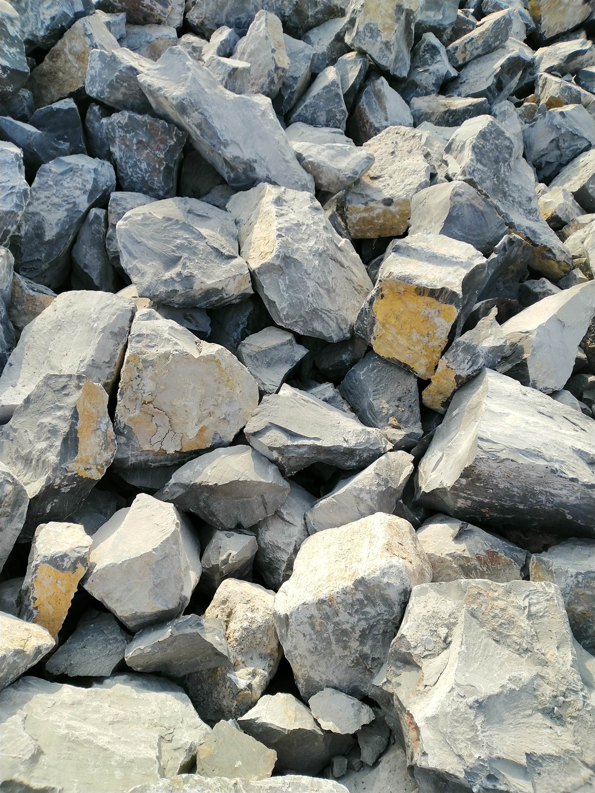 济宁兖州打石子用青石头混料大量现货供货相对稳定