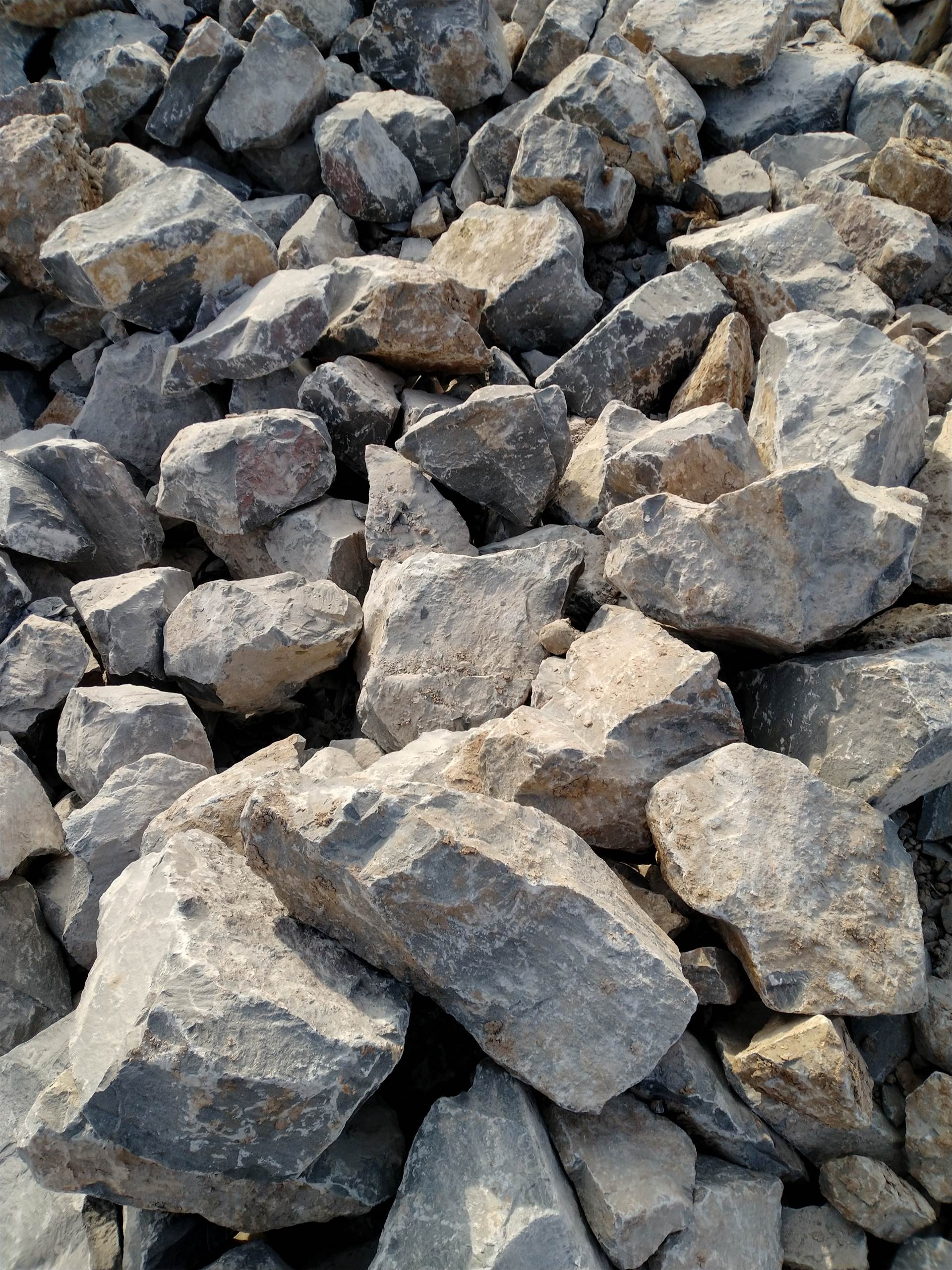 济宁兖州打石子用青石头混料大量现货供货相对稳定