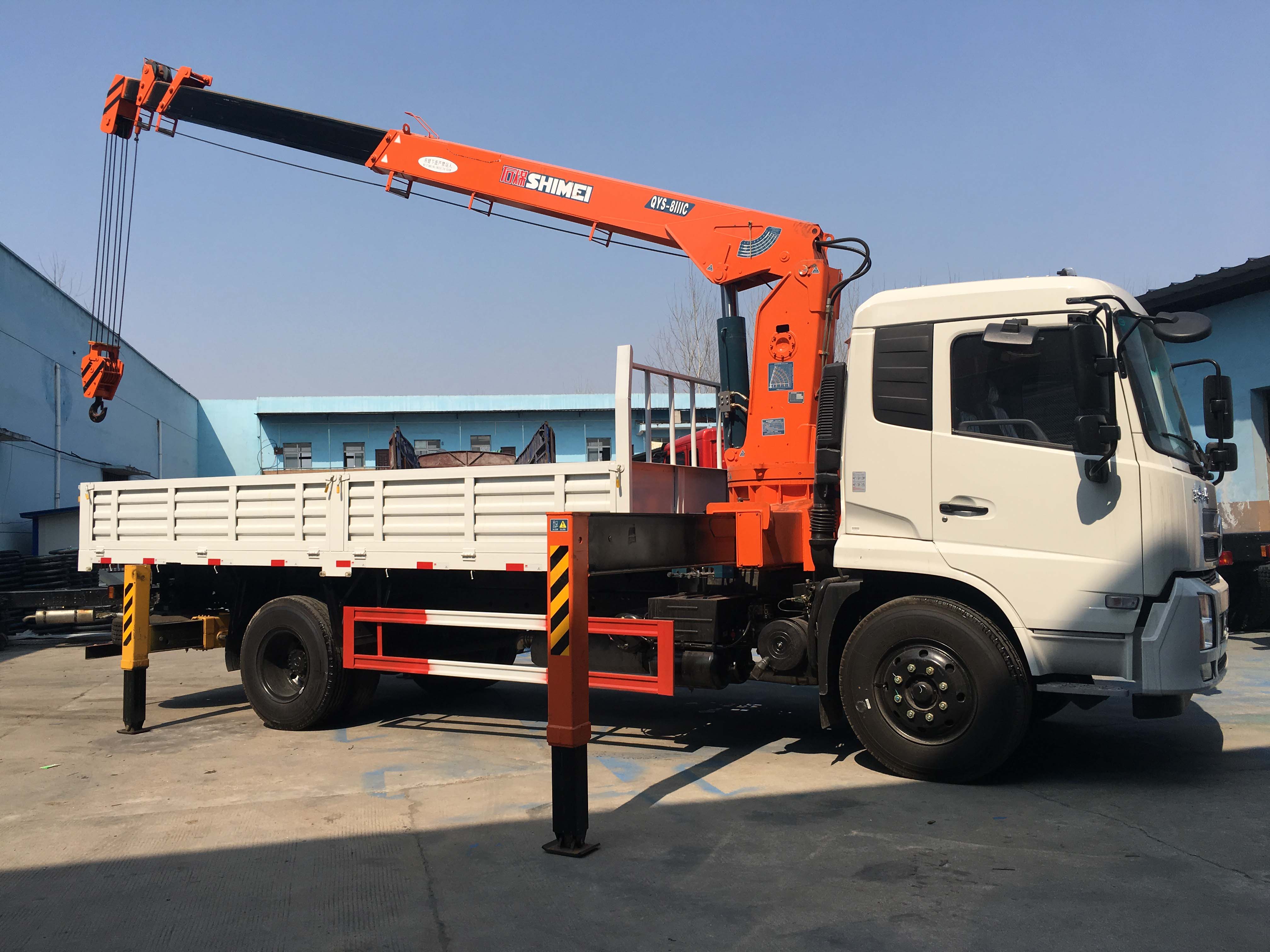 随车吊东风天锦8吨石煤随车吊价格参数