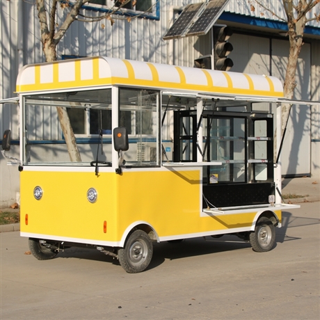 定制 四轮电动餐车 奶茶车 夜市餐饮车 小吃车价格 厂家直销