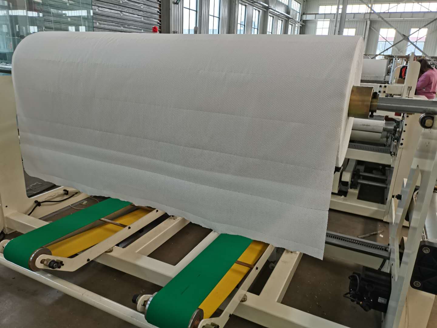 懒人抹布复卷机全自动懒人抹布生产线