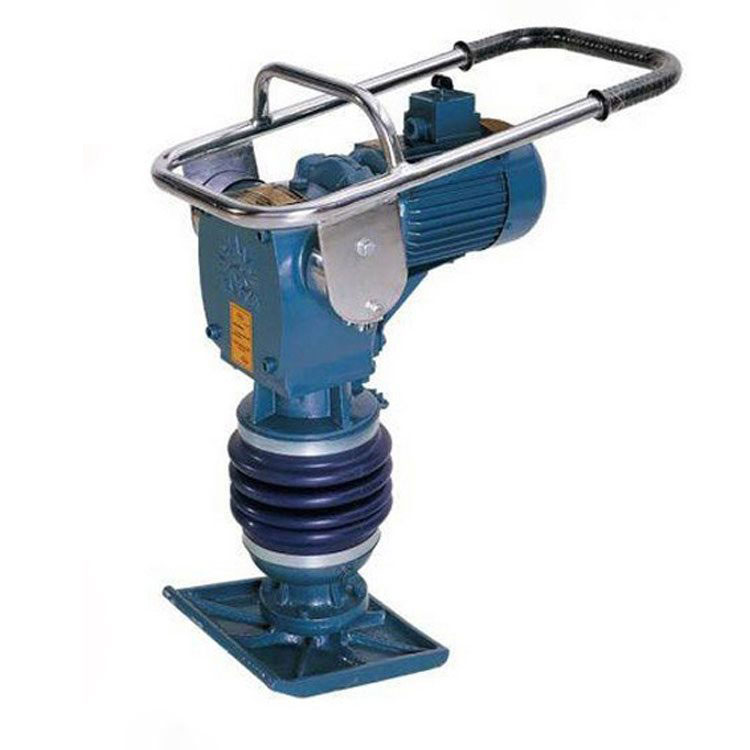 70型立式小型冲击夯路面电动蹦蹦夯震动夯厂家