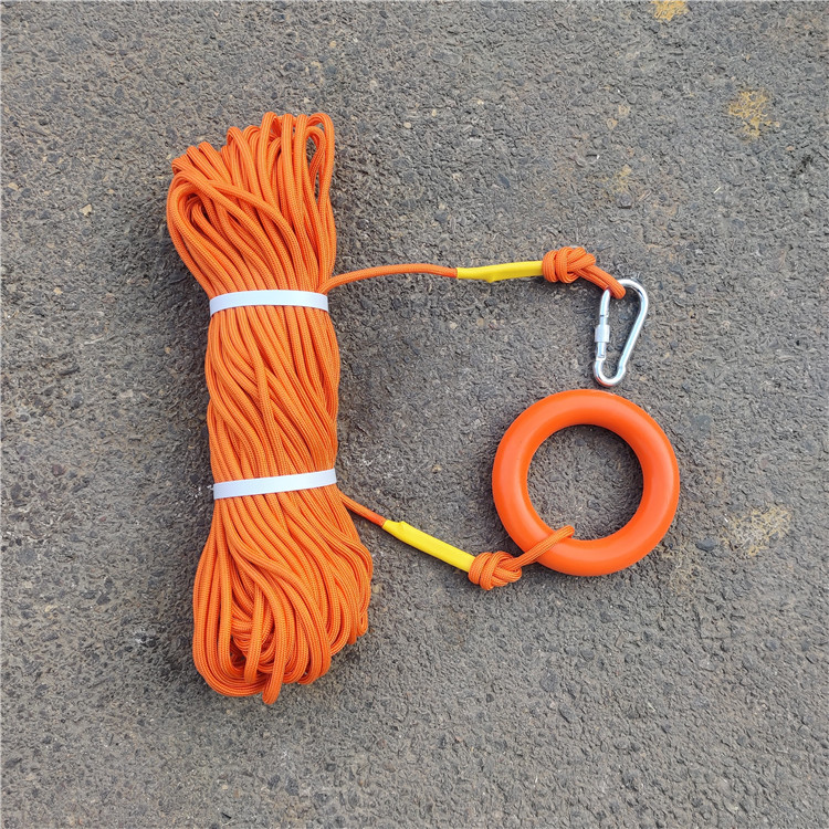 厂家供应 水面反光漂浮绳救生绳 救援绳救生浮索防护绳 可定制