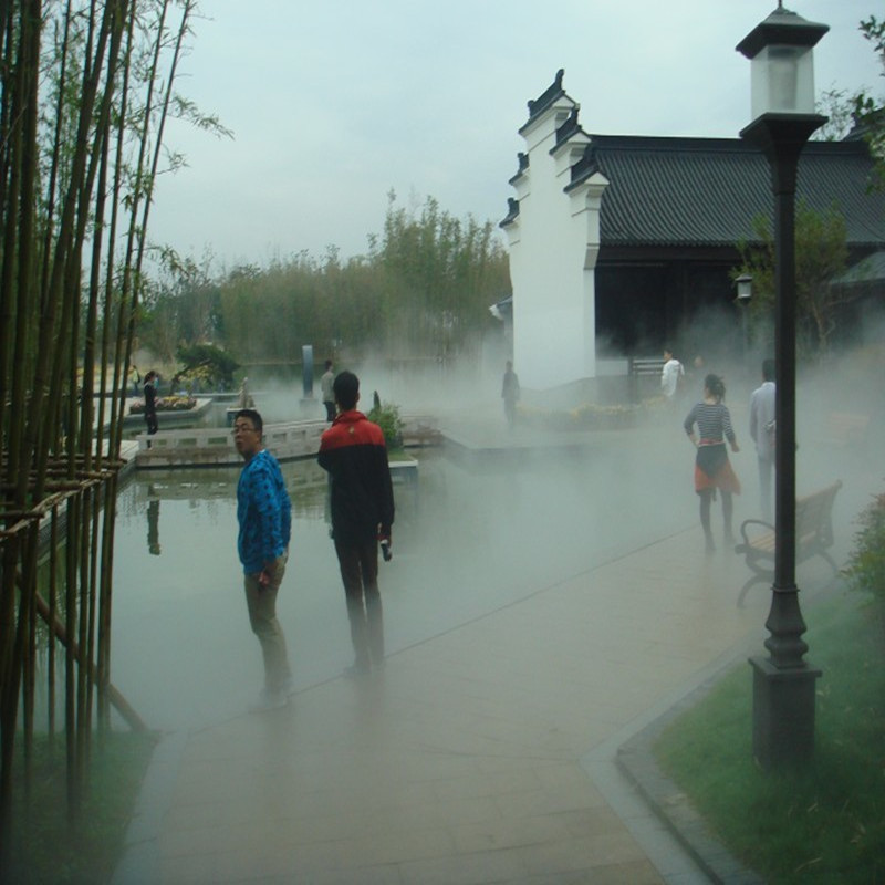 南京景觀人造霧設備霧森系統