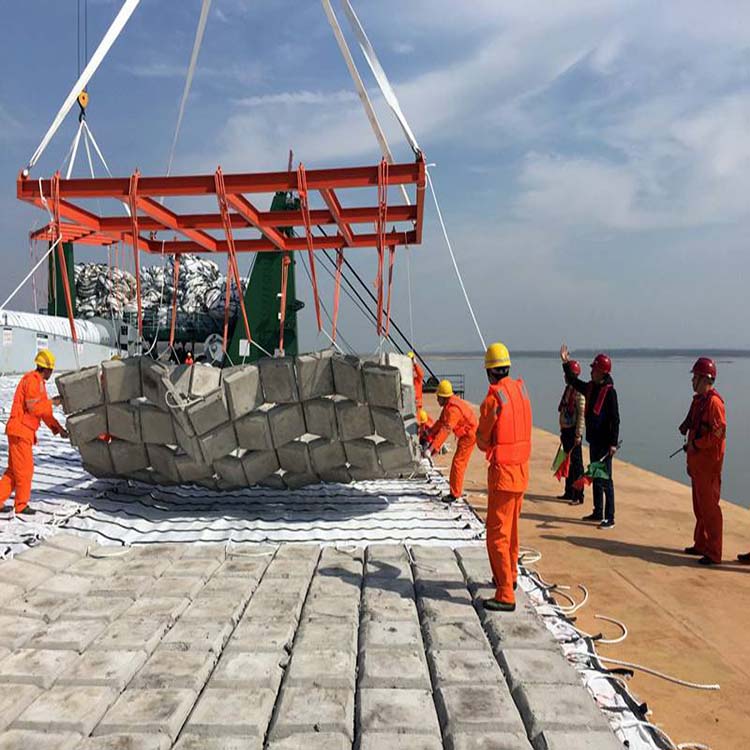 土工联锁砂肋软体排