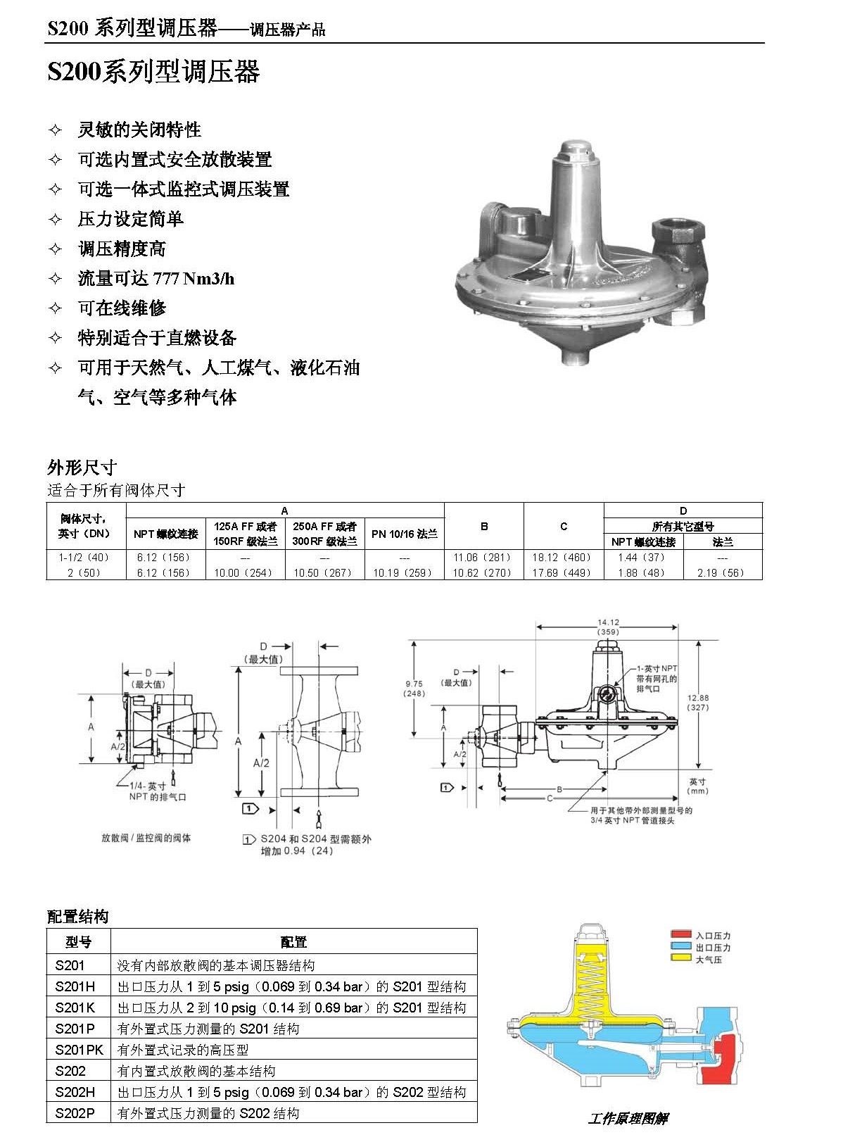 fisher 1301f-3调压器减压阀厂家 减压阀