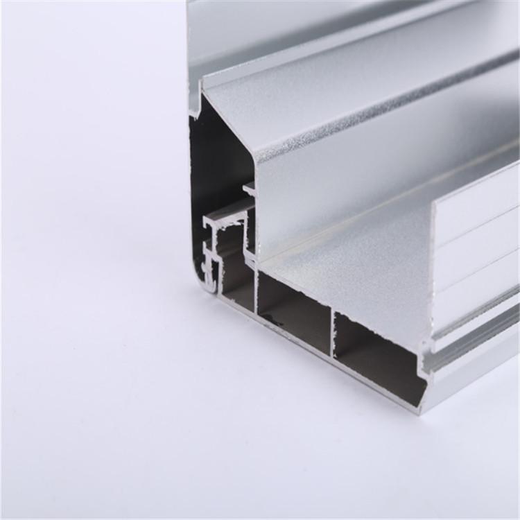 6公分灯箱铝材 壁厚1.2mm银白色卡布铝料 灯箱铝材货源充足