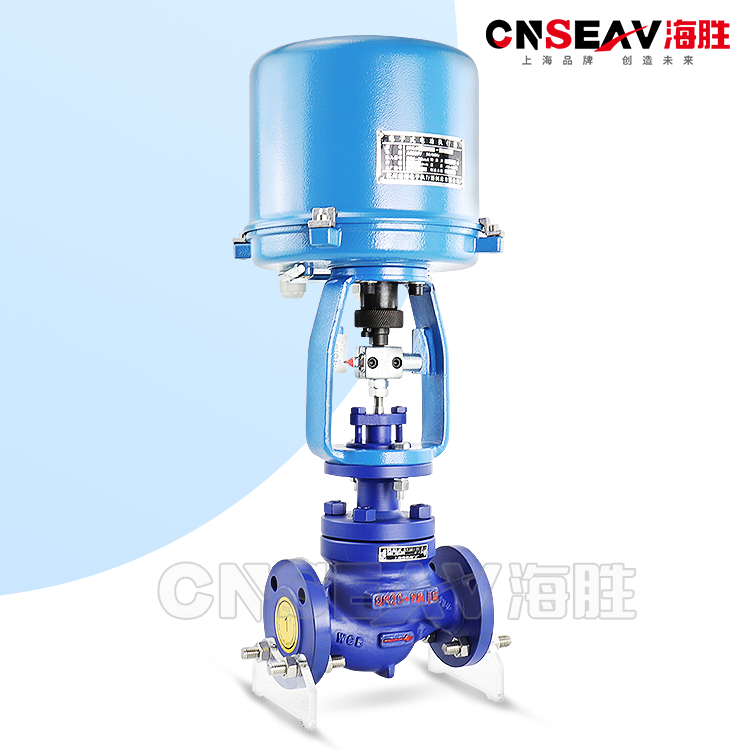 海胜衬氟电动单座调节阀ZDLPF46-16