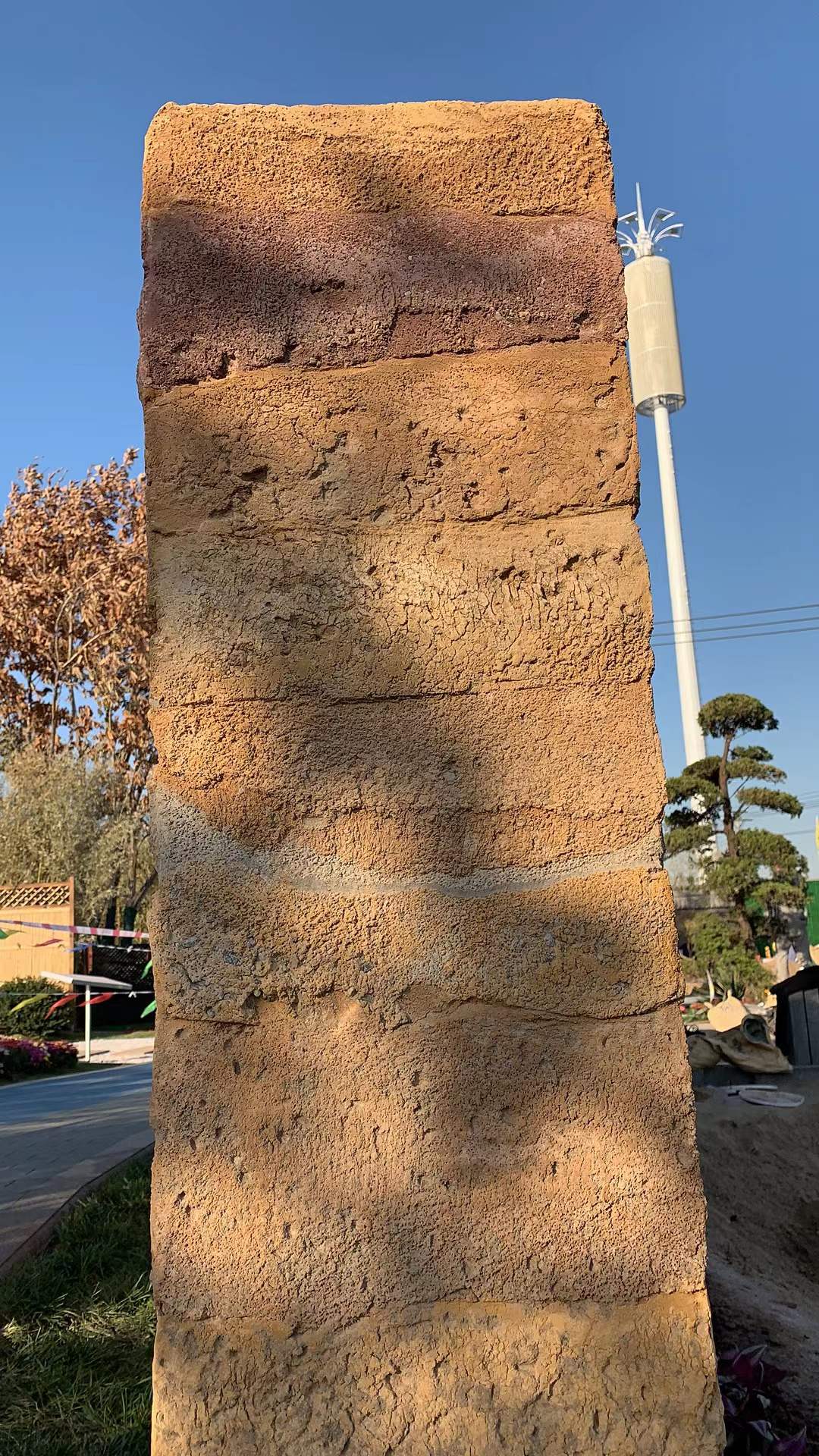 民宿墙面材料施工稻草墙面艺术仿古墙夯土墙