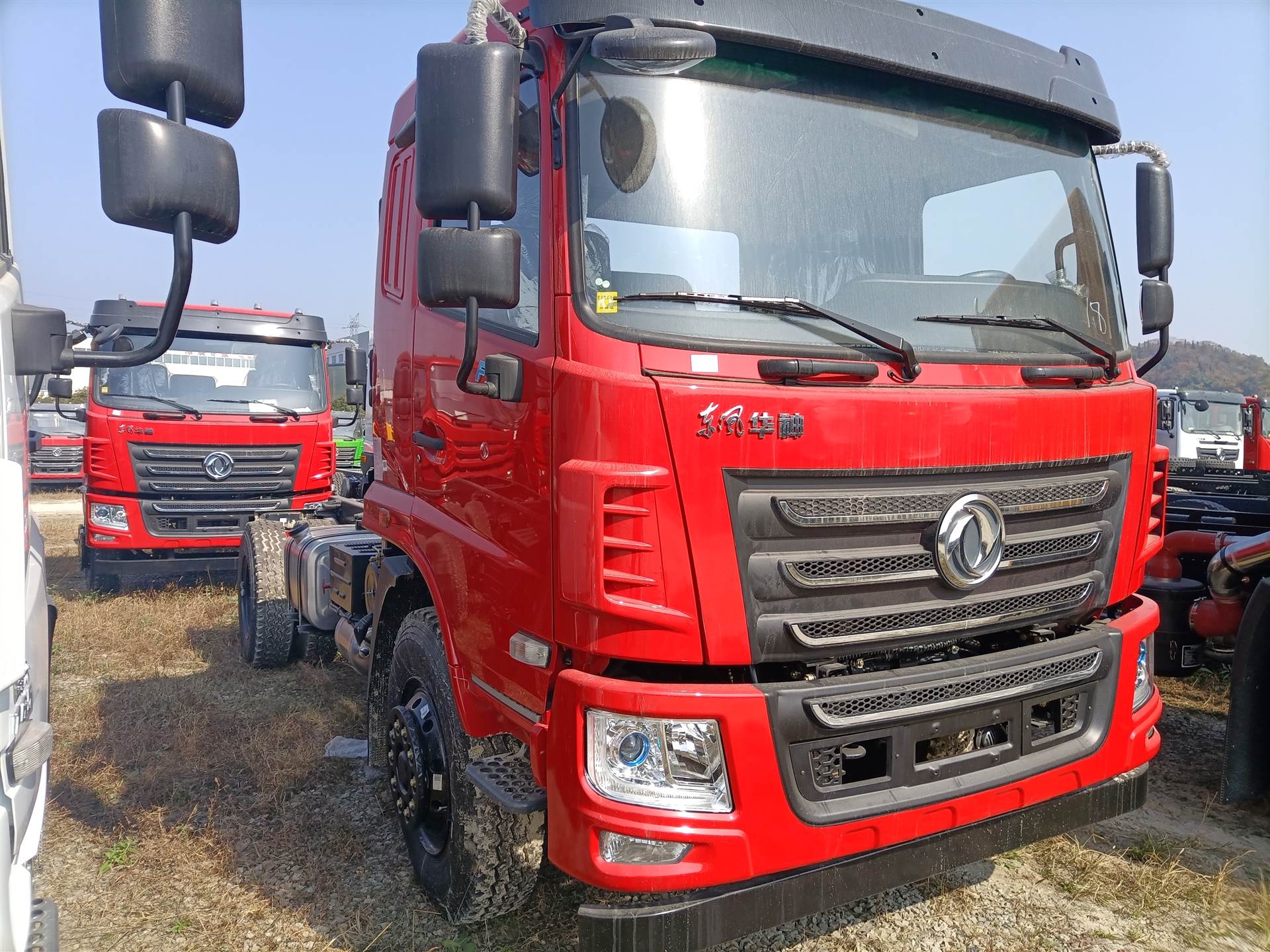 国五东风华神特商180马力单桥自卸车配置报价图片