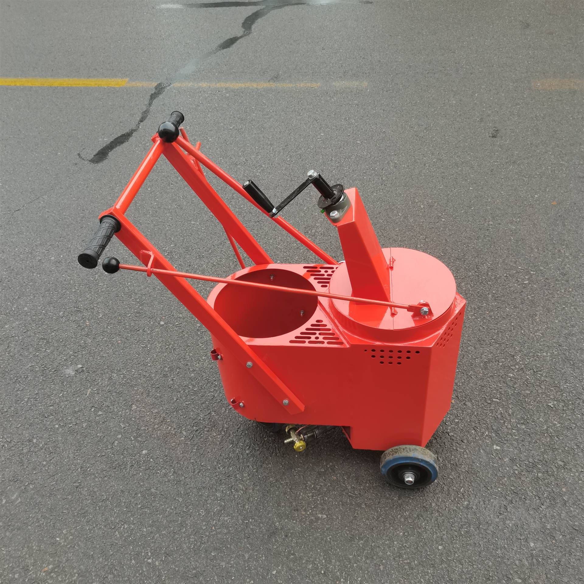 30l灌缝胶小推车热熔灌缝小车混凝土路面灌缝小车