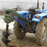 供应农用全自动挖坑机型号 种树栽树挖坑设备 悬挂式挖坑机