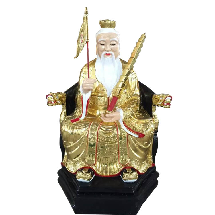 姜太公姜子牙神像树脂塑像