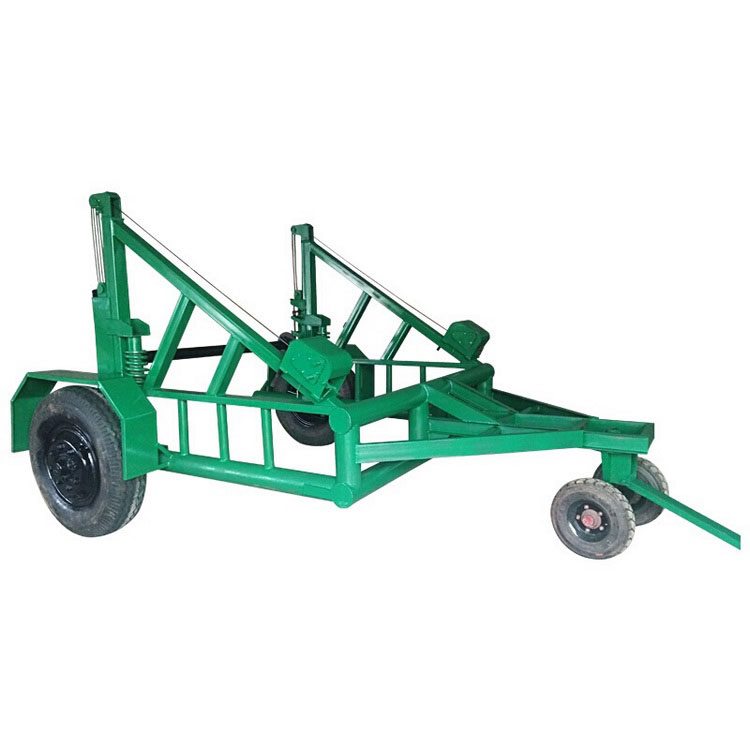 15吨电缆牵引车线盘托运放线车四轮电缆拖车厂家