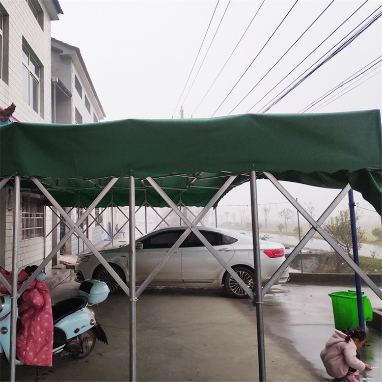 甘肃张掖移动推拉棚 户外活动伸缩帆布篷