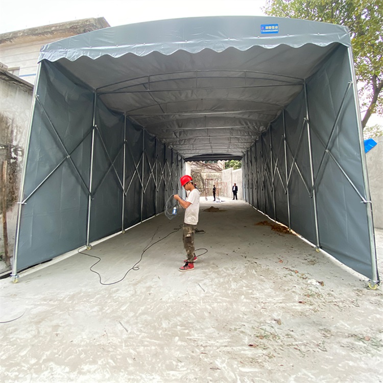 湛江户外移动推拉蓬 物流仓储电动蓬