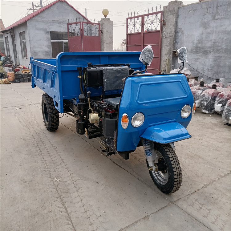 厂家发货农用建筑三轮车便宜的柴油三蹦子