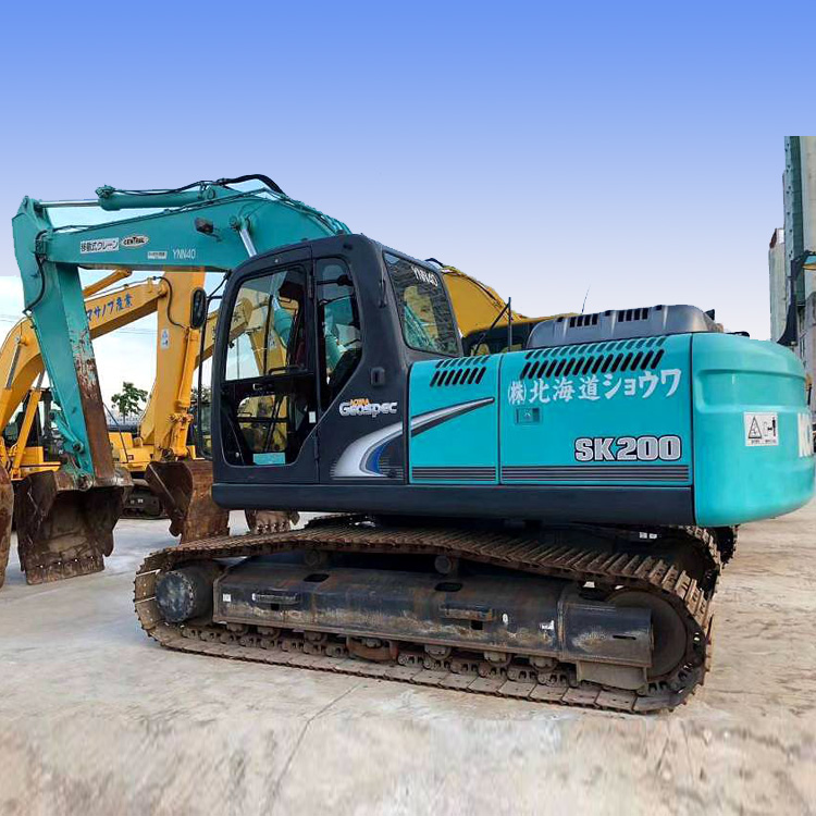 神钢二手挖掘机sk200d-8加强型 2019年报关 工作时间两千多小时
