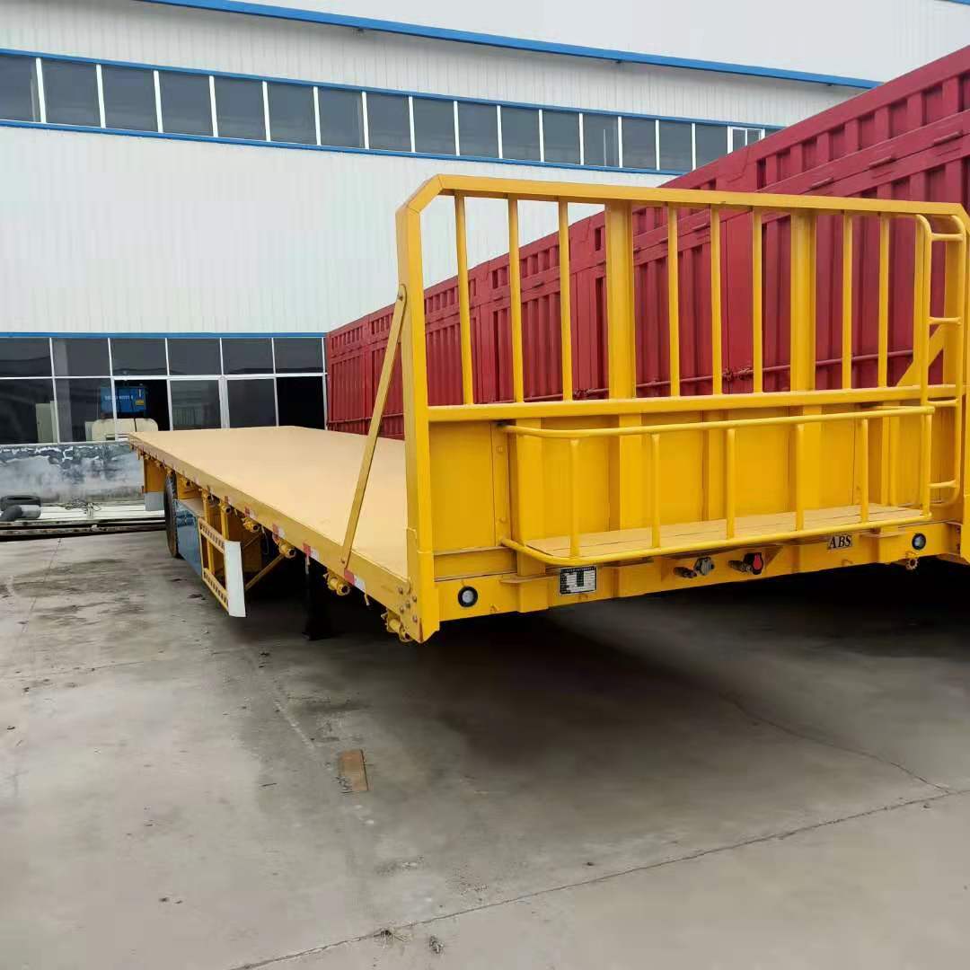 钩机板半挂车平板托车半挂车平板半挂车