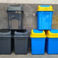 西双版纳垃圾桶塑料垃圾桶240L垃圾桶户外垃圾桶